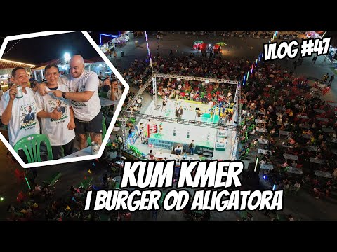 BURGER OD KROKODILA I KUN KHMER BORBE🐊🍔🥊 VLOG #47
