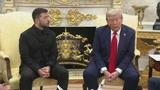 Trump, Zelensky talks focuse on possible land concessions to secure a peace deal