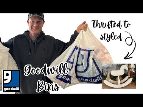 Goodwill Bins Thrifted To Style Home Decor Makeover