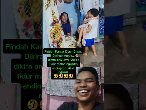 Aksi Kocak seorang ibu Dan ayah nya bikin ngakak🤣