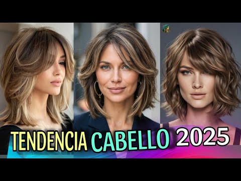 Los Mejores CORTES de CABELLO que TRIUNFARÁN y REVOLUCIONARÁN este 2025 por su ELEGANCIA y COMODIDAD