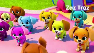 Cachorrinhos Brincando - Música e Vídeo para Crianças - Música divertida para crianças