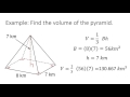 Calculating Volume and Surface Area of Pyramids