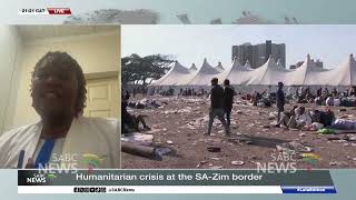 YouTube video thumbnail: Humanitarian Crisis at the SA-Zim Border