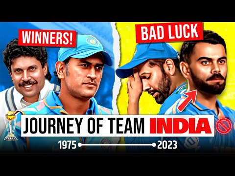 Team India's Journey : 1975 - 2023 | Explained | Cricket World Cup 2023