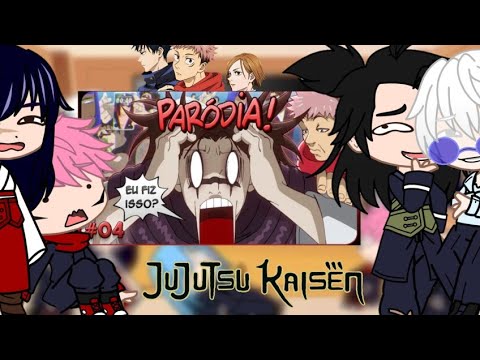 Jujutsu Kaisen React MEMÓRIAS CRINGE DO CARNAVAL|CARNAVAL DAS MALDIÇÕES| EP4 |GACHA