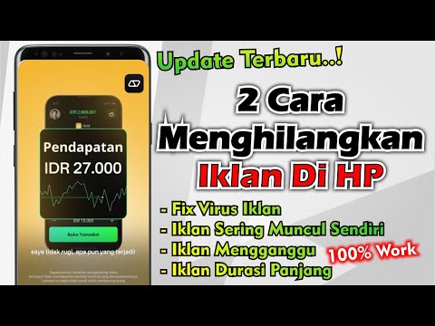 Cara Menghilangkan Iklan Di HP Android | Iklan Langsung Hilang