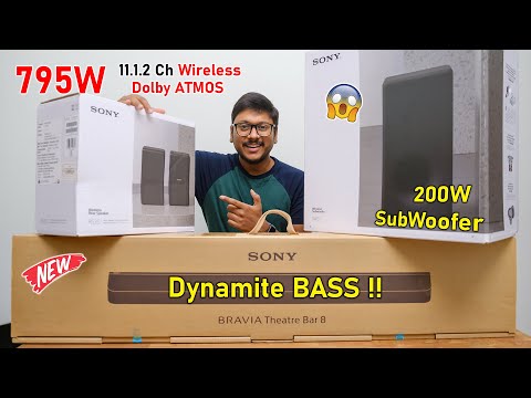 Unboxing My New 1.4 Lakh Sony Dolby ATMOS Home Theater System (2024) 795W Dynamite Sound🔥