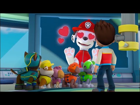 PAW Patrol Mighty Pups+Skye+Chase Save Adventure Bay! Compilation 24   Nick Jr. HD