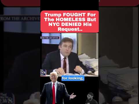 Trump Wanted Homeless in These Apartments, NYC SAID NO!!