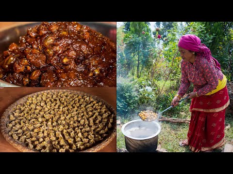 खाने हैन त लप्सीको अचार अनि तितौरा यसरी ? How to make Nepali Hog Plum Pickle