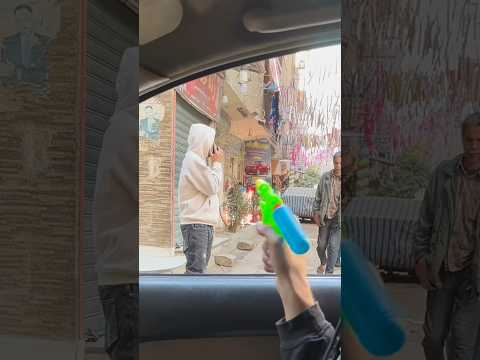 اقوي مجموعه مقالب ب مسدس المايه هتموت ضحكك 😂😂😂😂😂😂😂#comedy