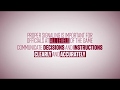 Referee Signals and Responsibilities