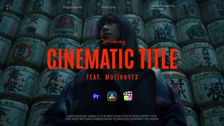お洒落カッコ良い動画編集の最短ルート！MotionVFX活用術！