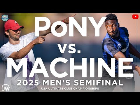 Video Thumbnail: 2025 National Championships, Men’s Semifinal: PoNY vs Machine