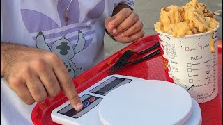 اللي حصل لما وزنت  الباستا   في المطعم ده صدمني