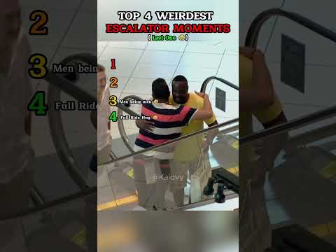 Top 4 Weirdest Escalator Moments Impractical Jokers 🎢 🤣