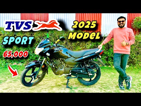 New Tvs Sport 2025 Model, Better Than  Splendor, Shine 100, Platina ❓Price, Full Review | tvs sports