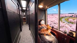 2 Day Cherry Blossom Trip on Japan’s Overnight First-Class Capsule Bus 🌸| Tokyo - Nara 🇯🇵