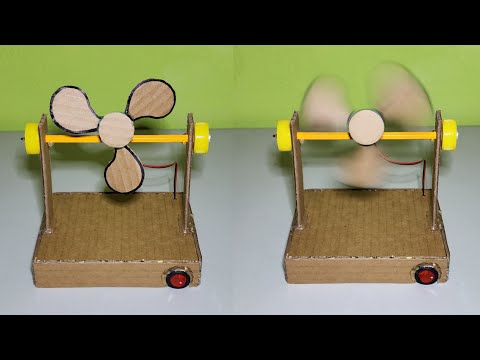 How to Make a Cardboard Fan (Very Easy)