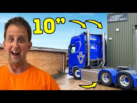 MY NEW SIDE PIPE & STACKS ARE ROAD LEGAL! |  #truckertim