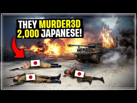 The most brutal BUTHCHERY by the US!: This is how they AMBUSHED and ANNIHIL4TED the Japanese ARMY