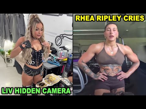 Rhea Ripley Cries & Liv Morgan Hidden Camera Video - Best WWE Videos & Clips
