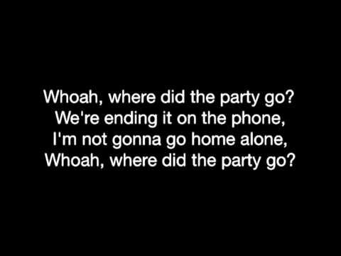 Fall Out Boy- Where did the party go (lyrics)