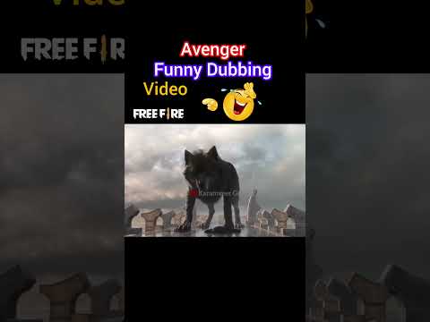 Free Fire Me Hacker Aa Gaya Hai 🤣 Avenger Funny Dubbing Video 🤣 #shortsviral