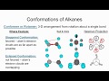 Conformational Analysis of Alkanes