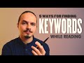 Keyword Identification in Texts