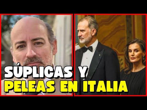 La SÚPLICA de Letizia Ortiz a Jaime Del Burgo y DISCUSIÓN  en ITALIA con Felipe