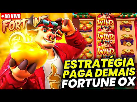 FORTUNE OX MELHOR QUE FORTUNE TIGER JOGO DO TIGRINHO VAZOU BUG NO FORTUNE OX AO VIVO!