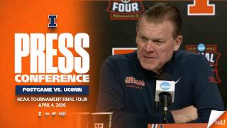 Illinois Men's Basketball | Postgame Press Conference - NCAA Final Four vs. UConn 4/4/26