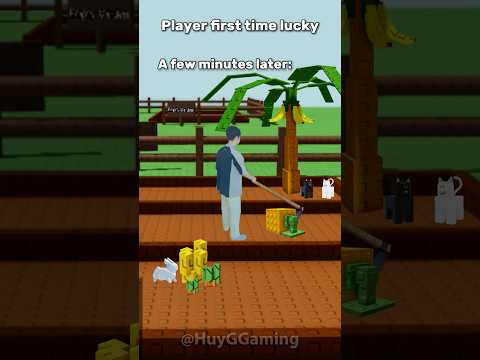 The Player when first planting giant fruit in Grow a Garden | Huy G
