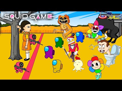 Among Us in Squid Game Season 2 x Sprunki x Poppy Playtime Chapter 4 || ANIMATION