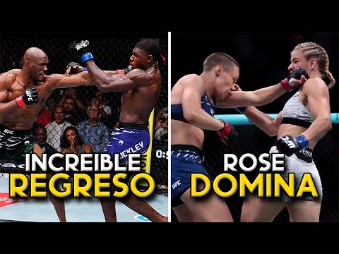 Kamaru Usman ARRASA con Joaquin Buckley | Rose Namajunas DOMINA a Maverick | UFC Atlanta Resumen