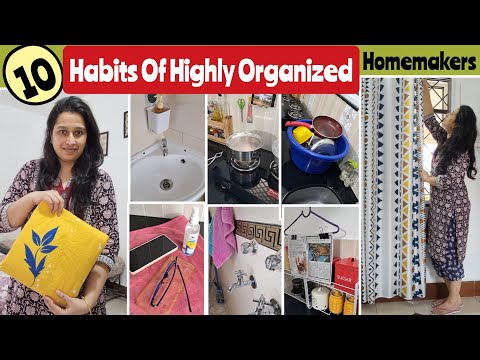 My 10 Simple Ways For All Who Wants Perfect Home|Habits To Manage Home & Kitchen Like Perfectionist