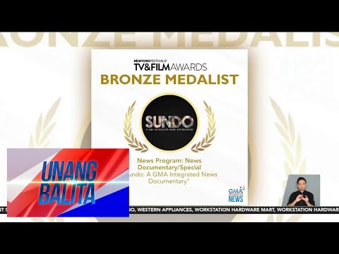 Unang News-Docu ng GMA Integrated News 360 na 'Sundo,' naka-bronze sa ...