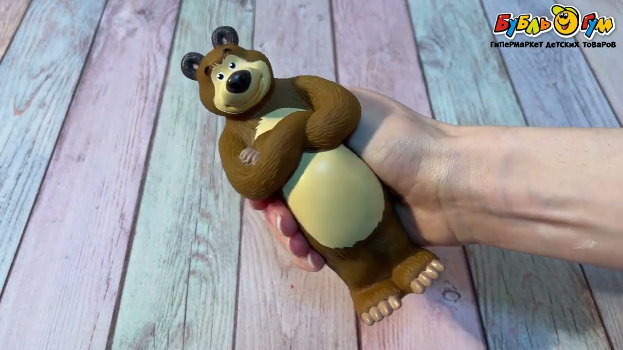 Игрушка для ванны Капитошка Мишка - видео Игрушка для ванны Капитошка Мишка - видео
