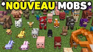 J'ai Capturé TOUS les NOUVEAUX Bébés Mobs de Minecraft..