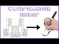 Energy Transfer and Wave Properties