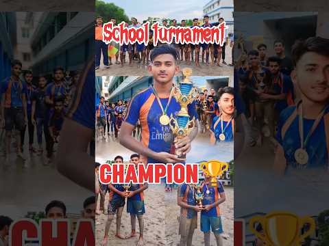 School turnament champion🏆⚽(2k24)🥳#minivlog #shorts #bangla #champion #school #football #ytshorts