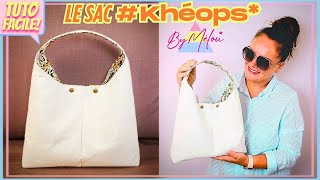 🌸 TUTO COUTURE FACILE #DIY 🌸 Le Sac à Main #KHÉOPS #ByMélou 🥰