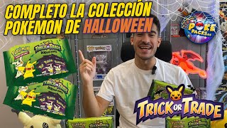 COMPLETO la COLECCIÓN POKEMON de HALLOWEEN!🎃TRICK OR TRADE👻