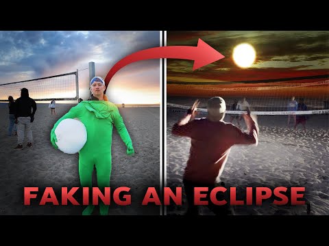 Solar Eclipse Viewing GONE WRONG | Best Zach King Tricks - Compilation #48