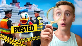 We Solved a CRIME on our Disney Cruise Ship