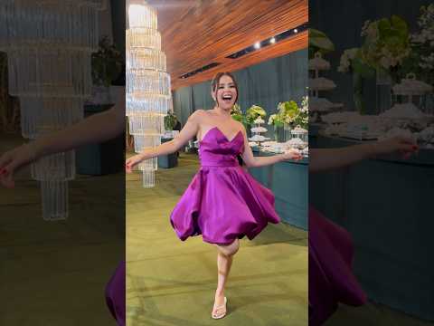 Transformando vestido longo em modelo curto 👗 #Tutorial #casamento #customizacao #dicas