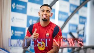 OFFICIAL: GABRIEL JESUS SIGNS FOR BARCELONA! 🔵🔴 | Barça Confirm New Striker