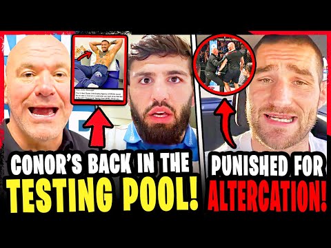 Sean Strickland PUNISHED for ALTERCATION! Arman Tsarukyan REVEALS HUGE PROBLEM! Conor McGregor UFC